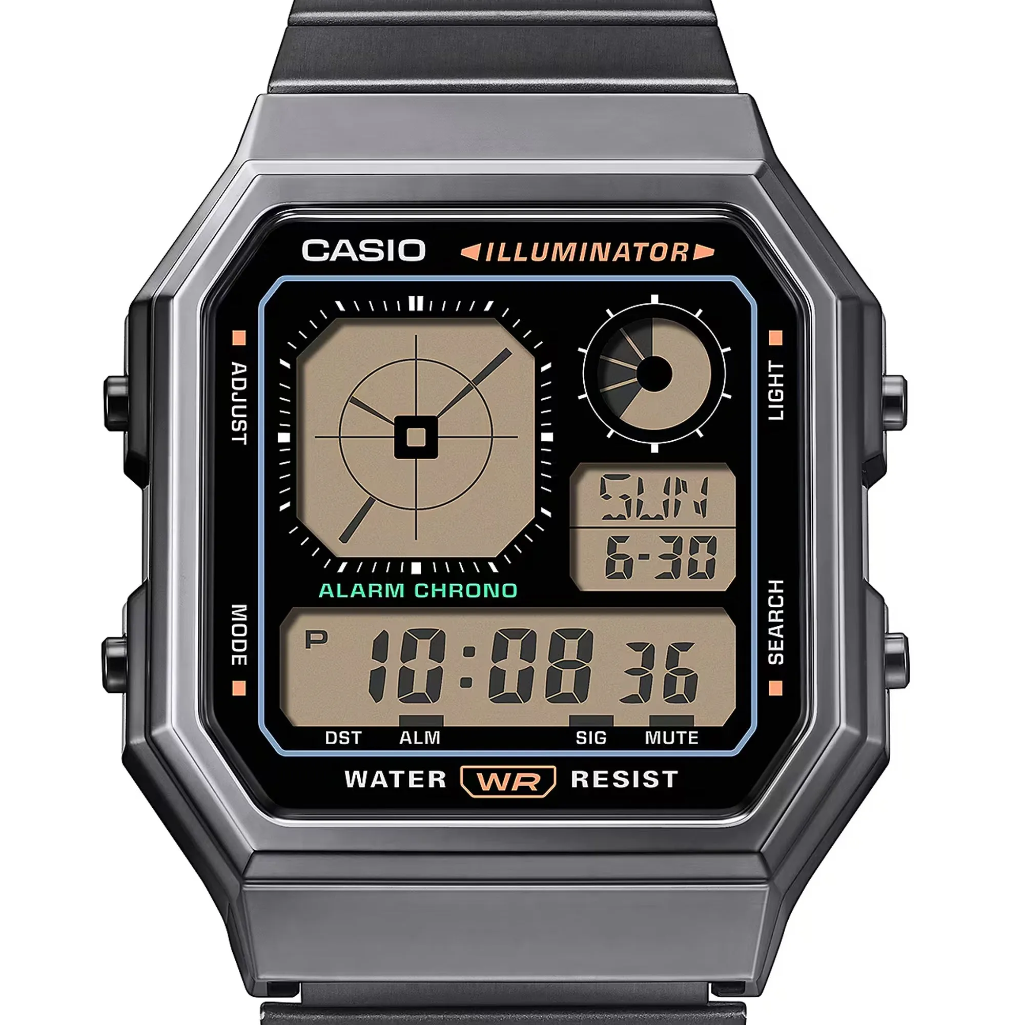 Casio Vintage Analog-Style Digital Watch