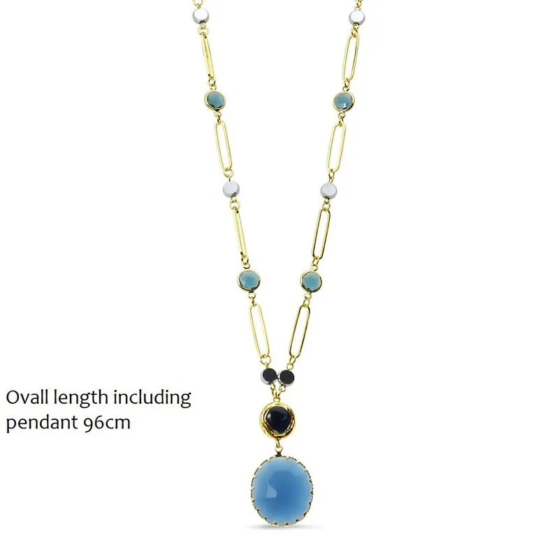 Chain Linked Blue