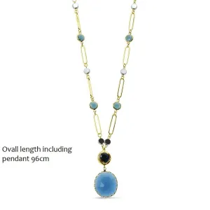 Chain Linked Blue