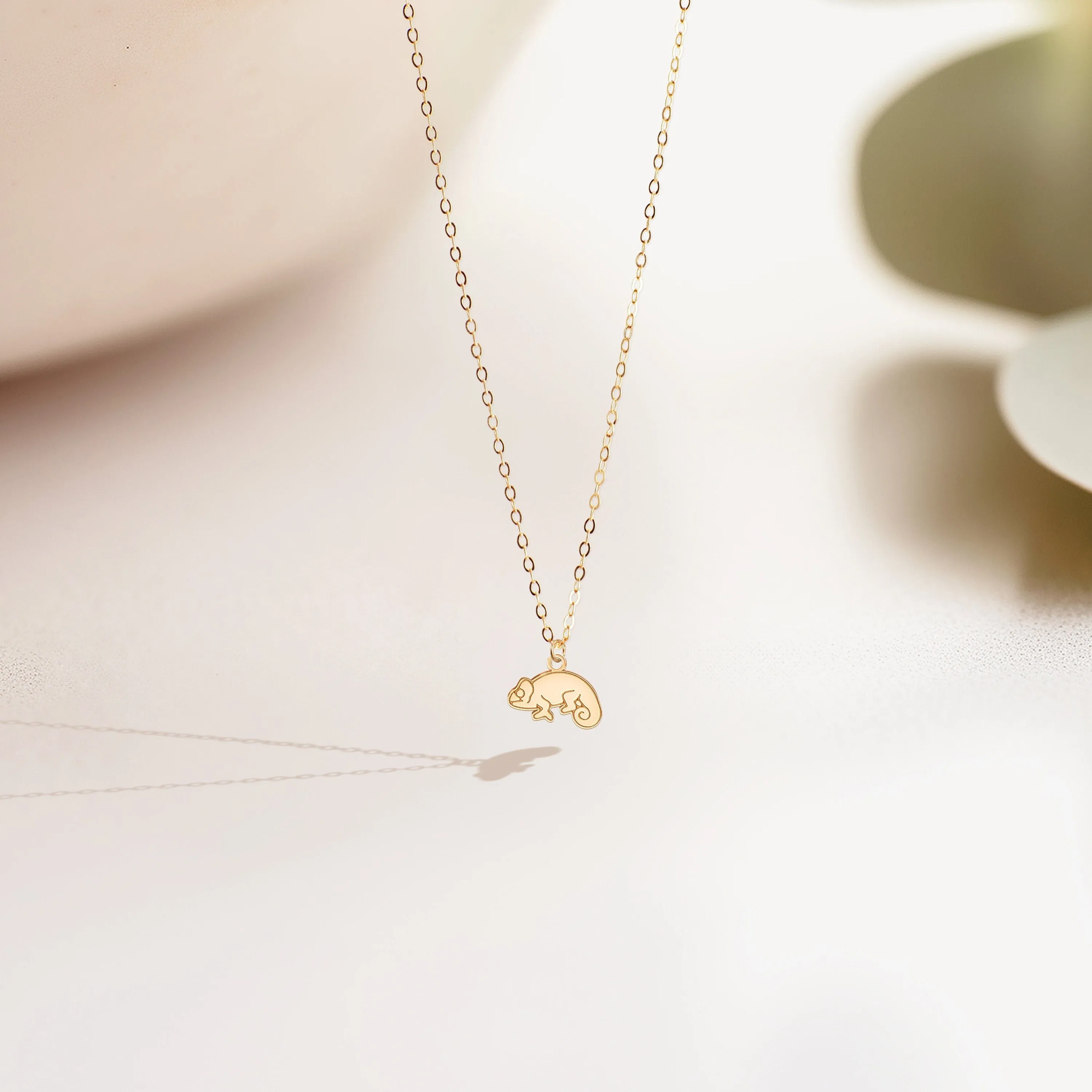 Chameleon Necklace Lizard
