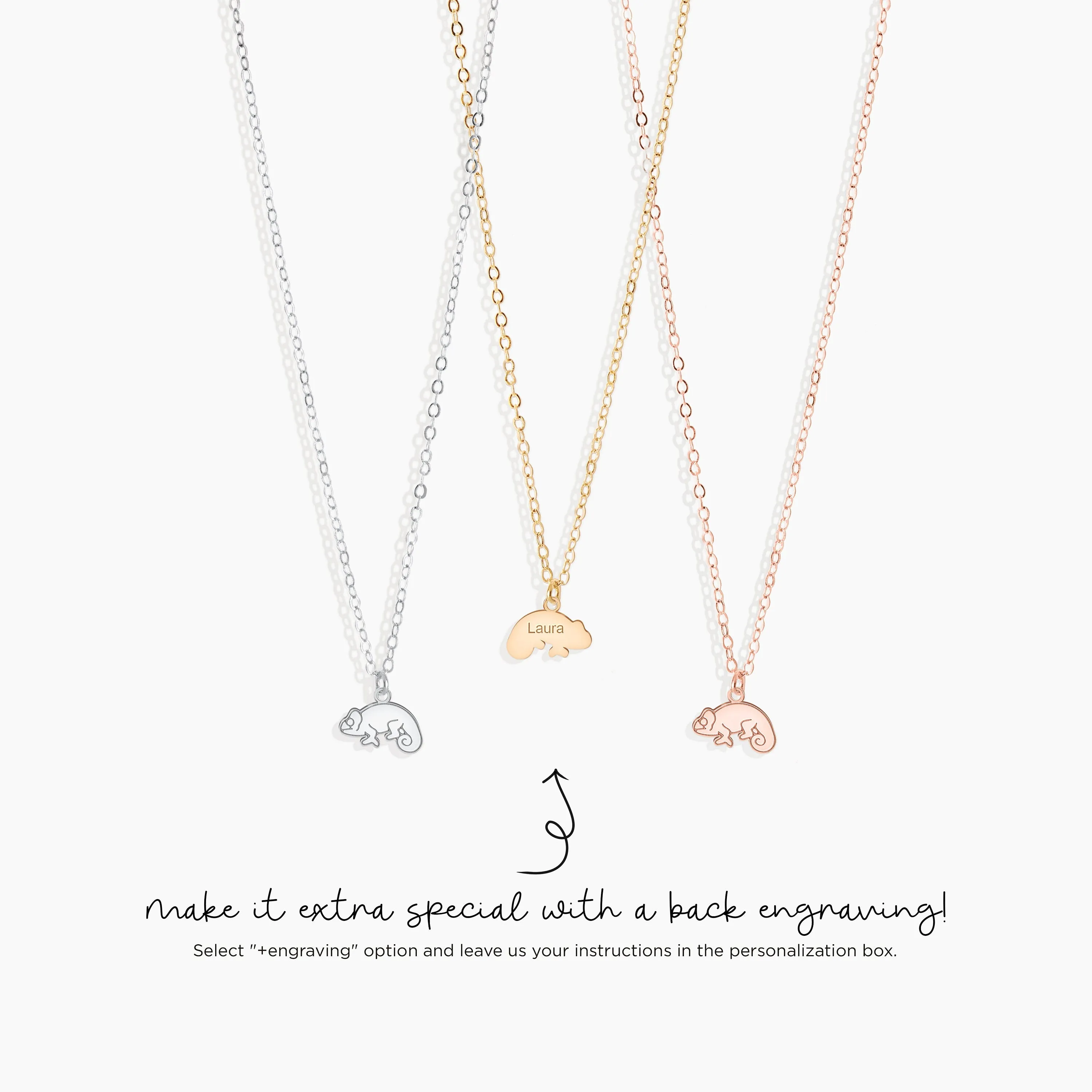 Chameleon Necklace Lizard