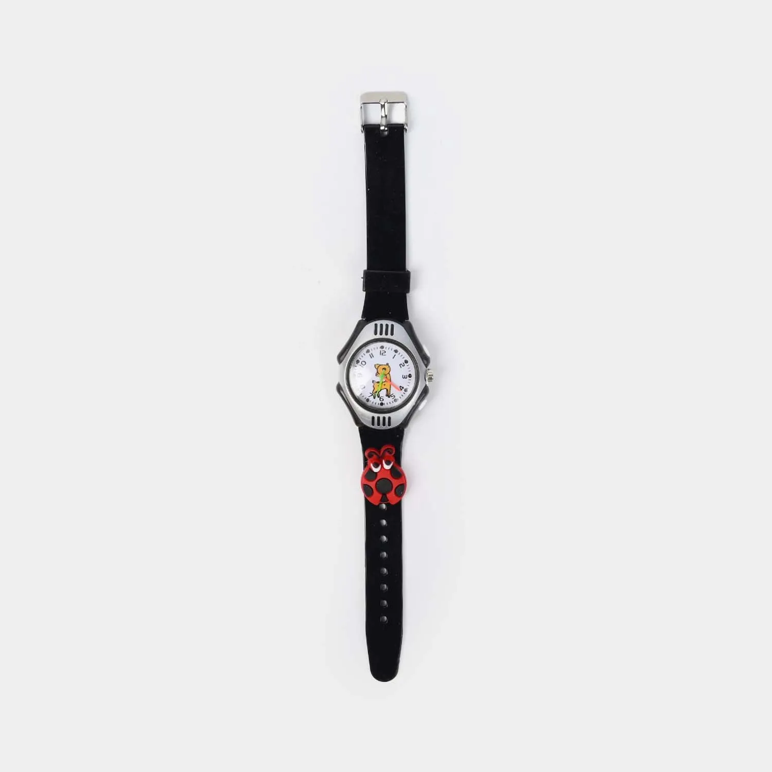 Character Print Wrist Watch For Kids