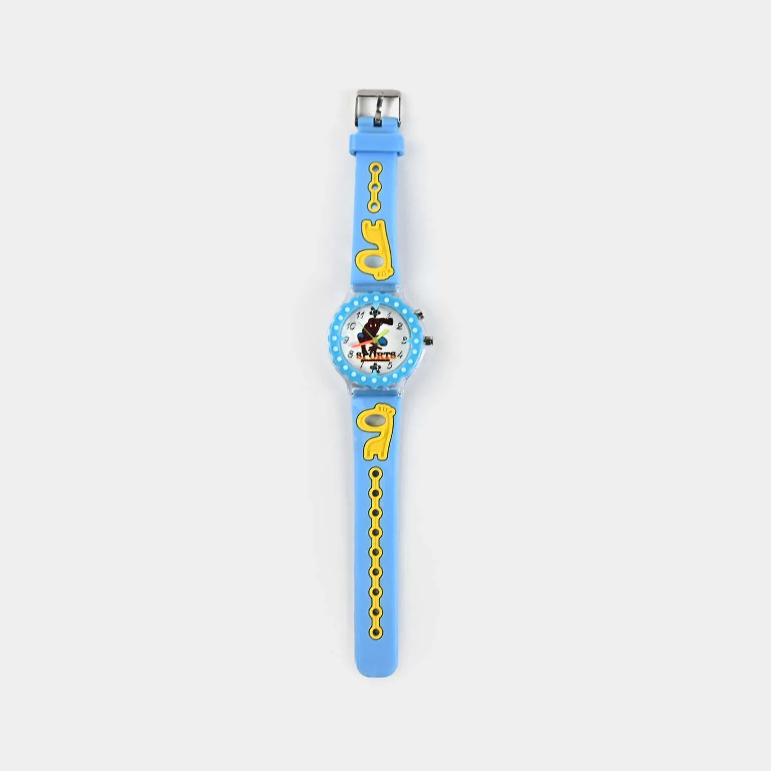 Character Print Wrist Watch For Kids