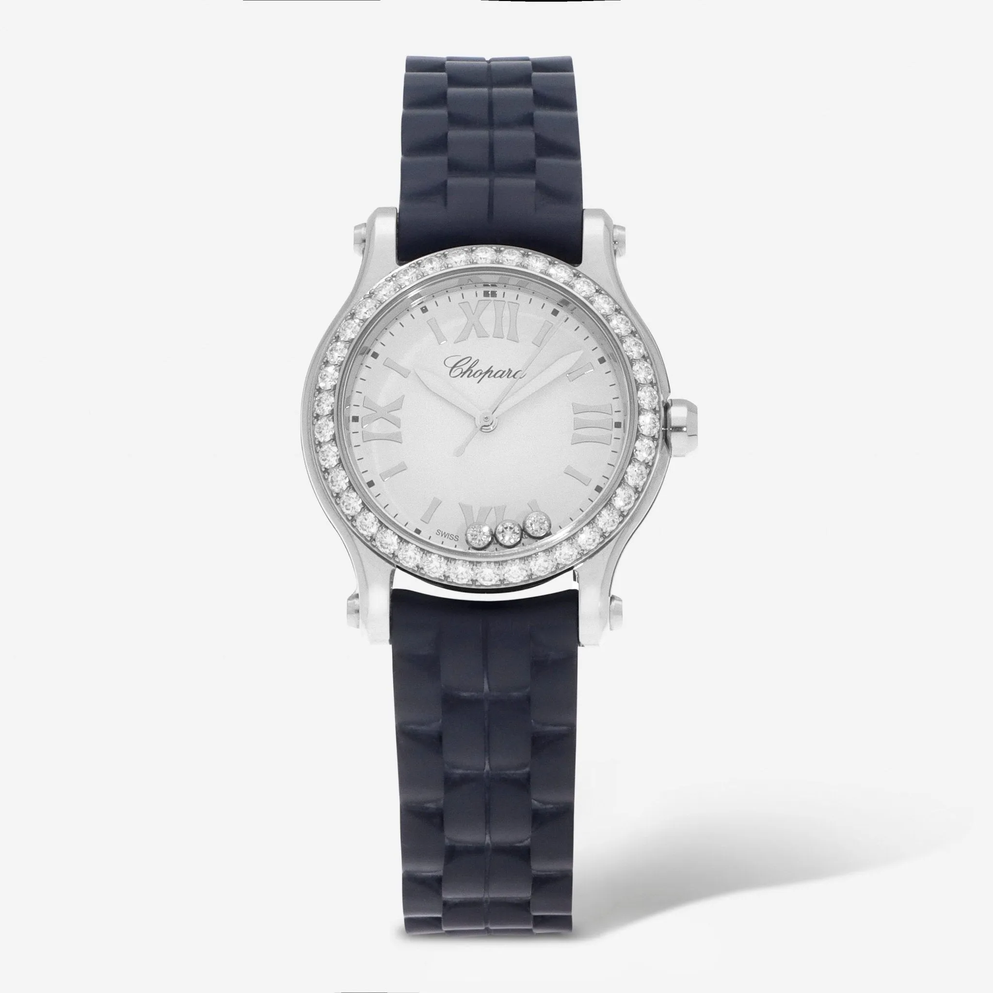 Chopard Happy Sport Mini Stainless Steel Quartz Ladies Watch 278590-3003
