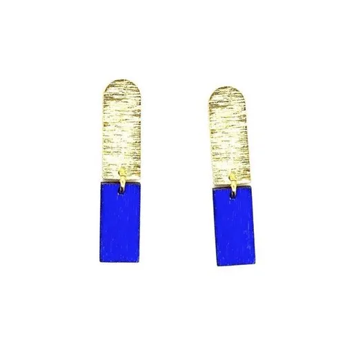 Chrissy Earrings in Blue