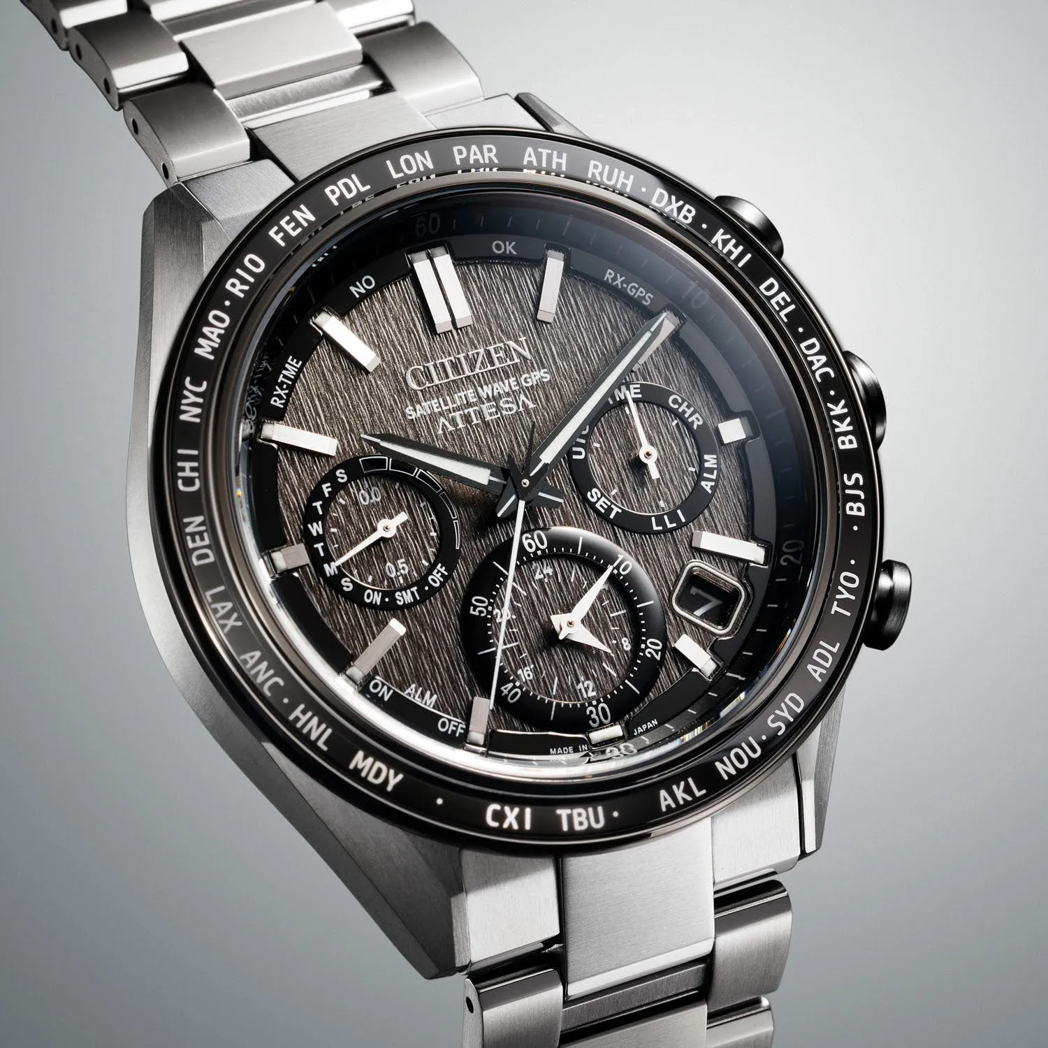 Citizen Attesa Satellite GPS Eco-Drive – CC4058-67X