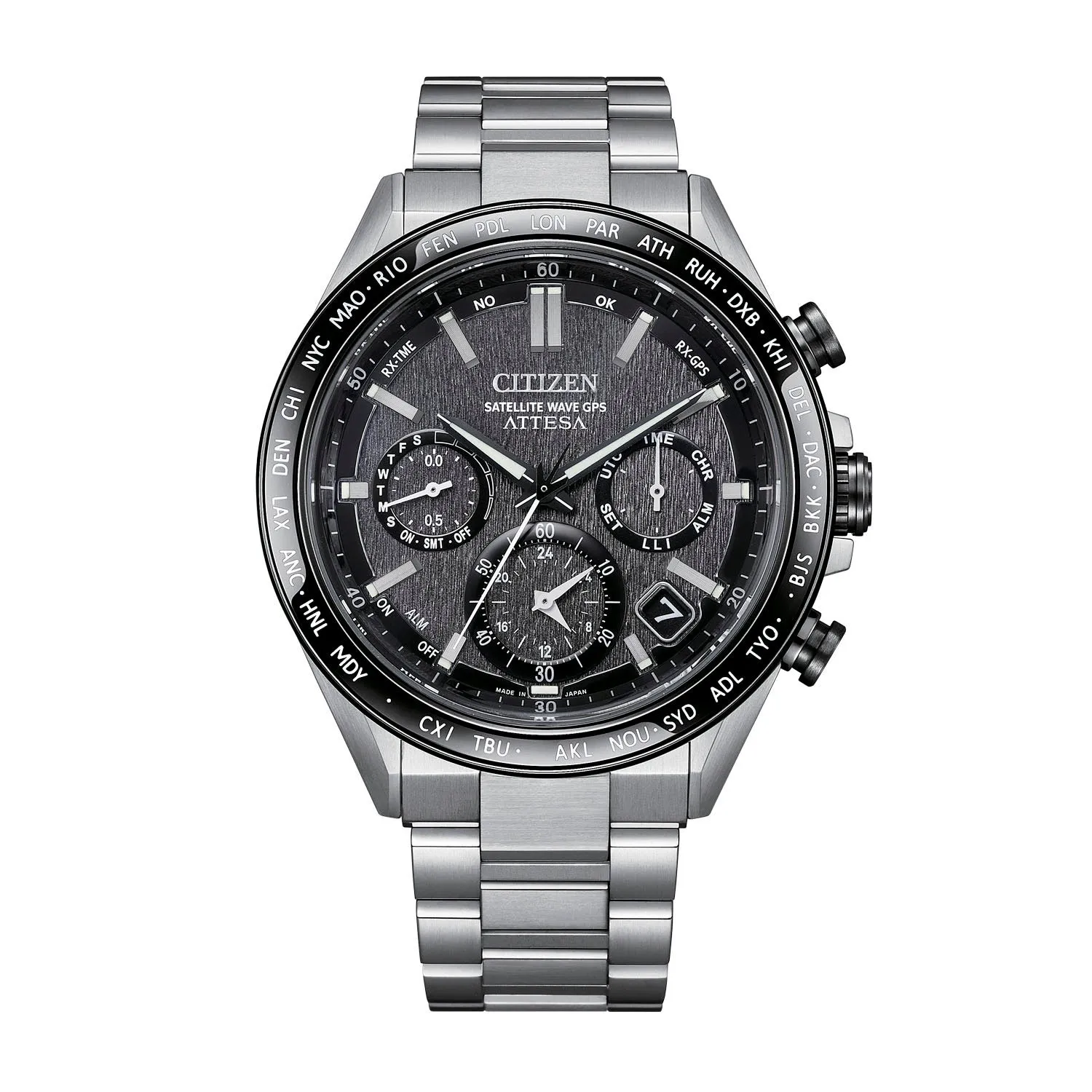 Citizen Attesa Satellite GPS Eco-Drive – CC4058-67X
