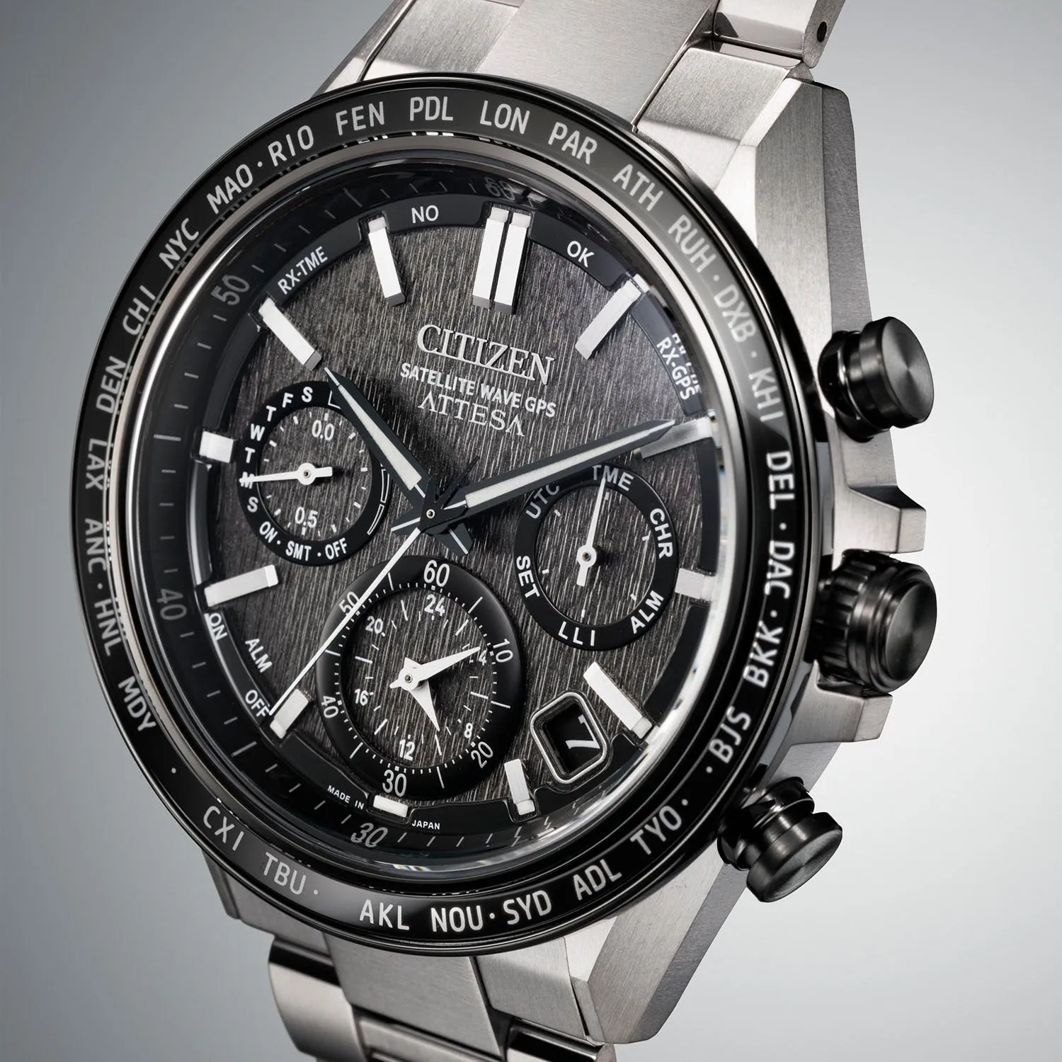 Citizen Attesa Satellite GPS Eco-Drive – CC4058-67X