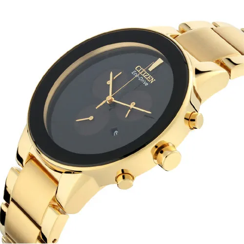 Citizen Eco-Drive Black Dial Men 43mm AT2242-55E
