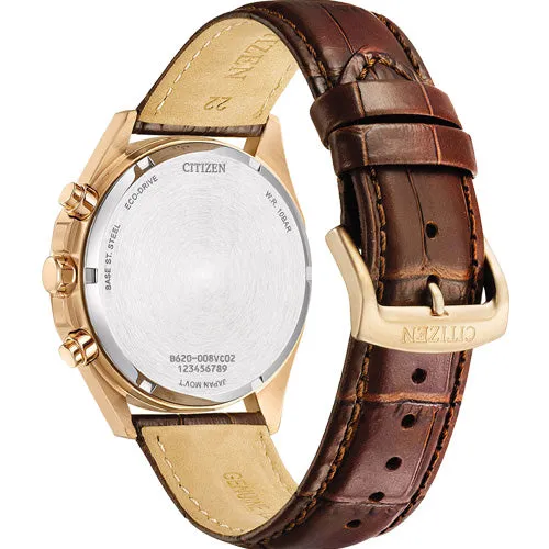 Citizen Eco-Drive White Dial Men 43mm CA4593-15A
