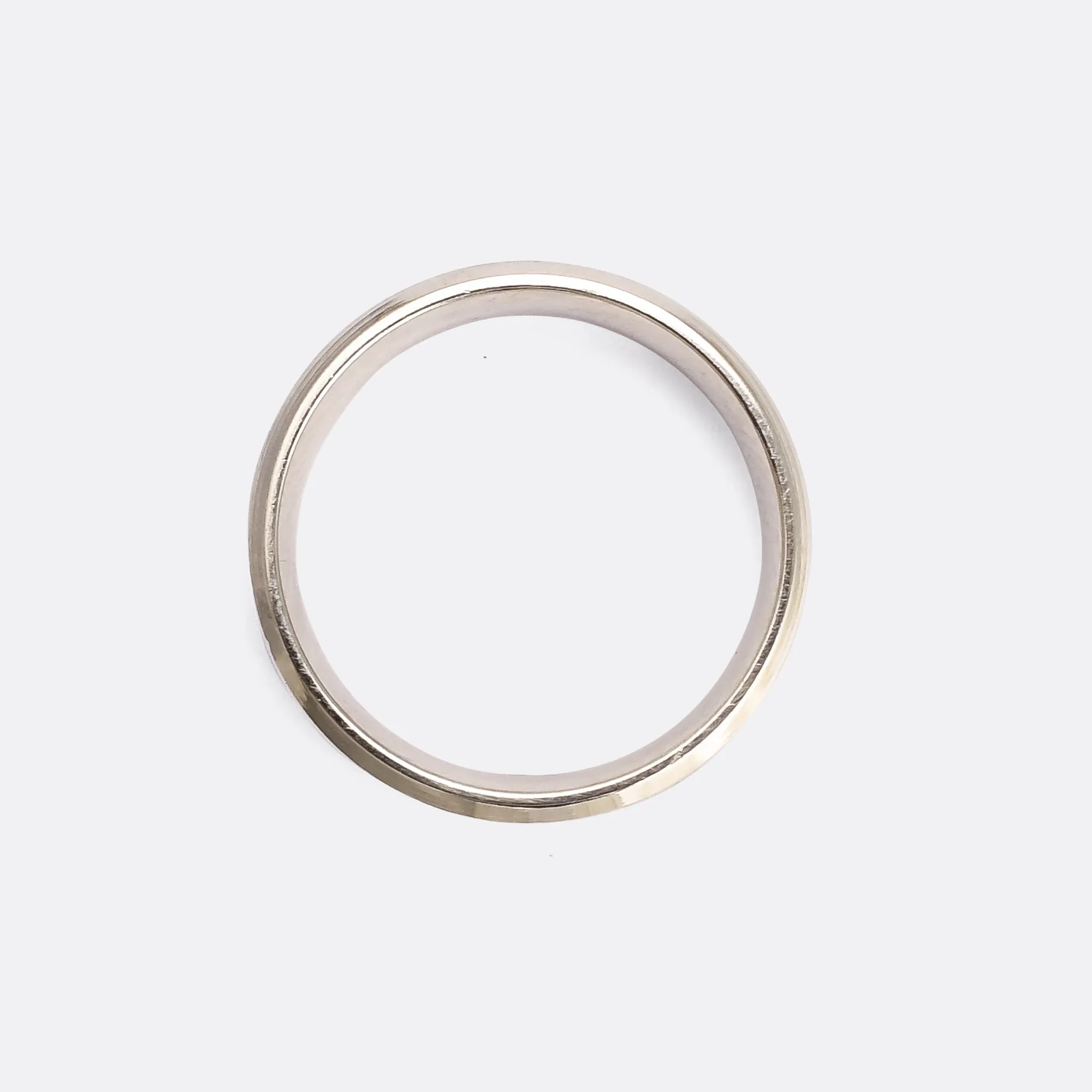 Contemporary Princess Cut Diamond Wedding Ring