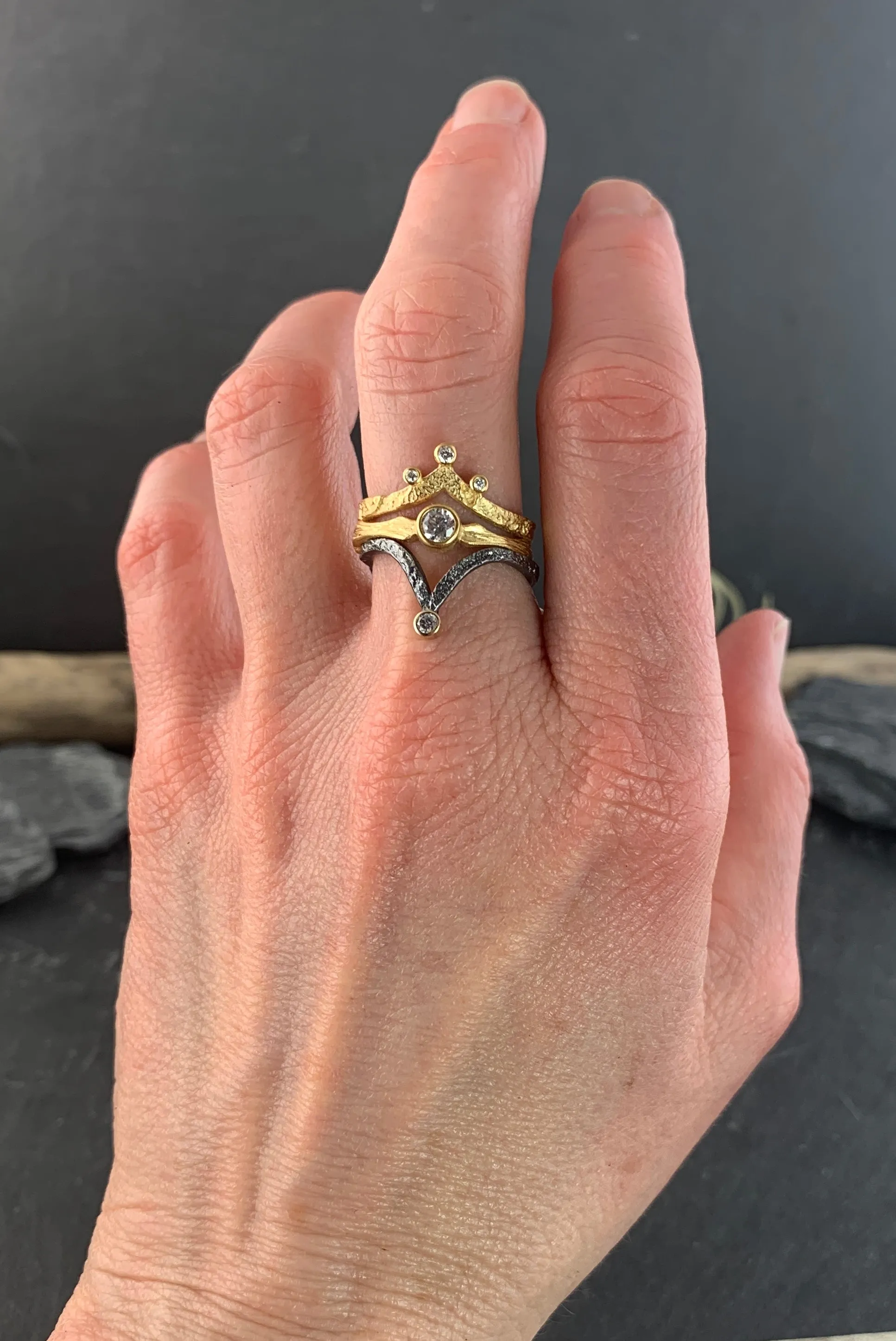 Cypress Solitaire and Salt and Pepper Diamond