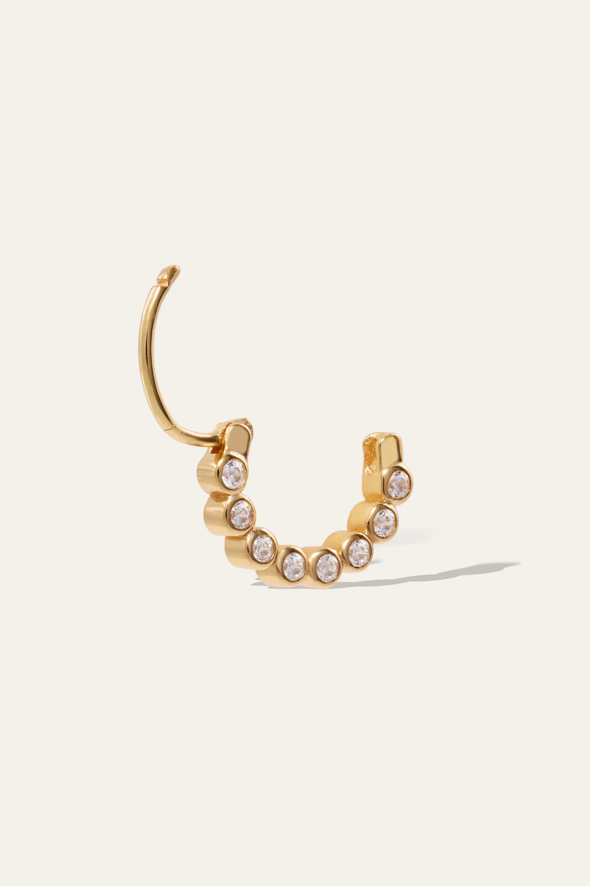Daith & Septum Bezel Gold Vermeil Clicker