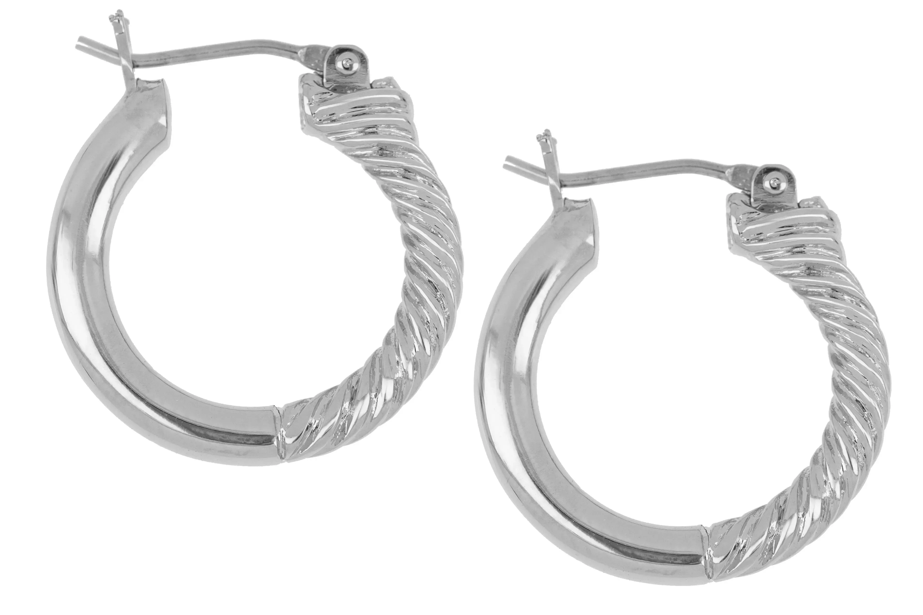 Diamante - Small Hoop Earrings