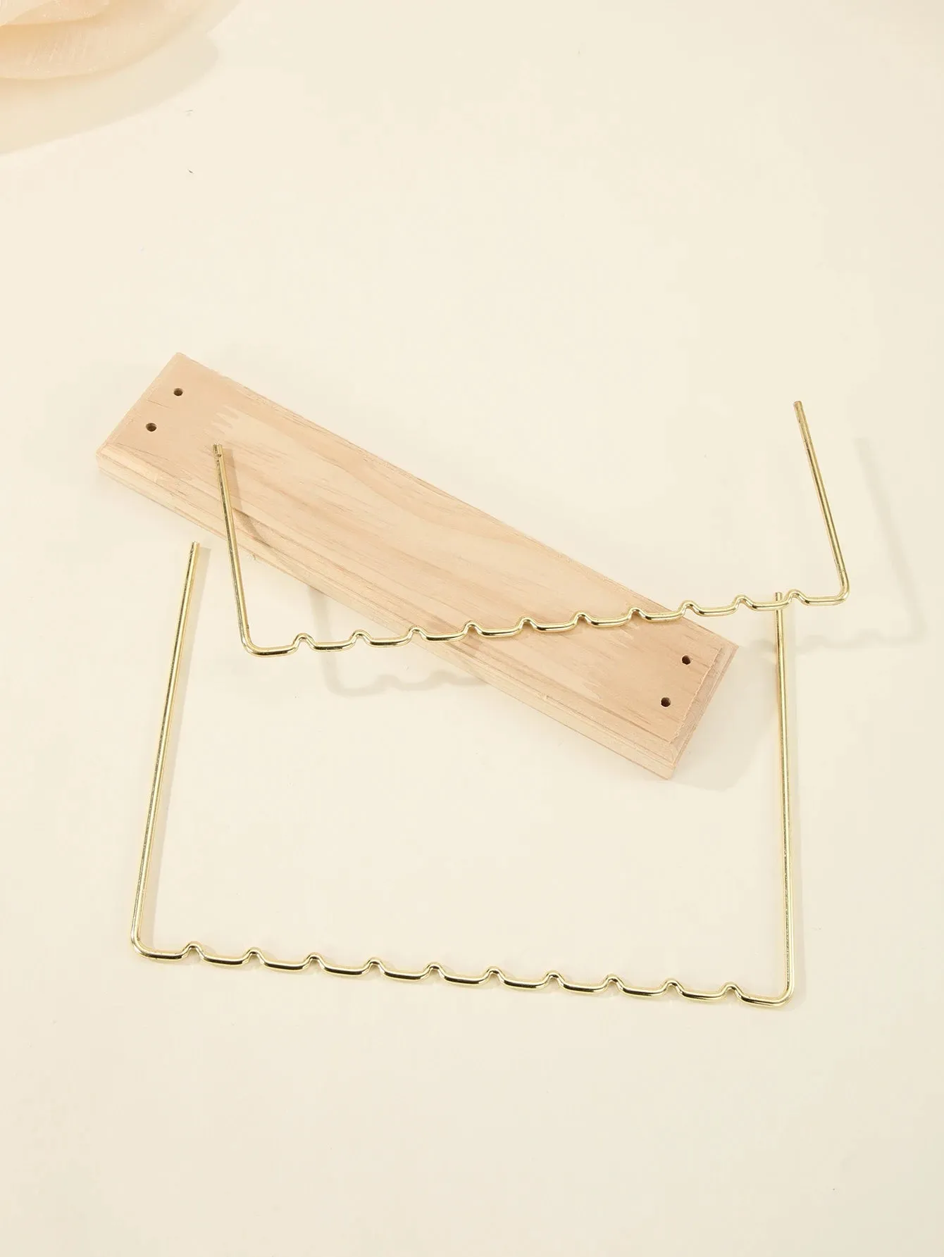 Double-deck Earrings Ring Necklace Watch Jewelry Shelf Jewelry Stand Counter Pendant Jewelry Display Stand