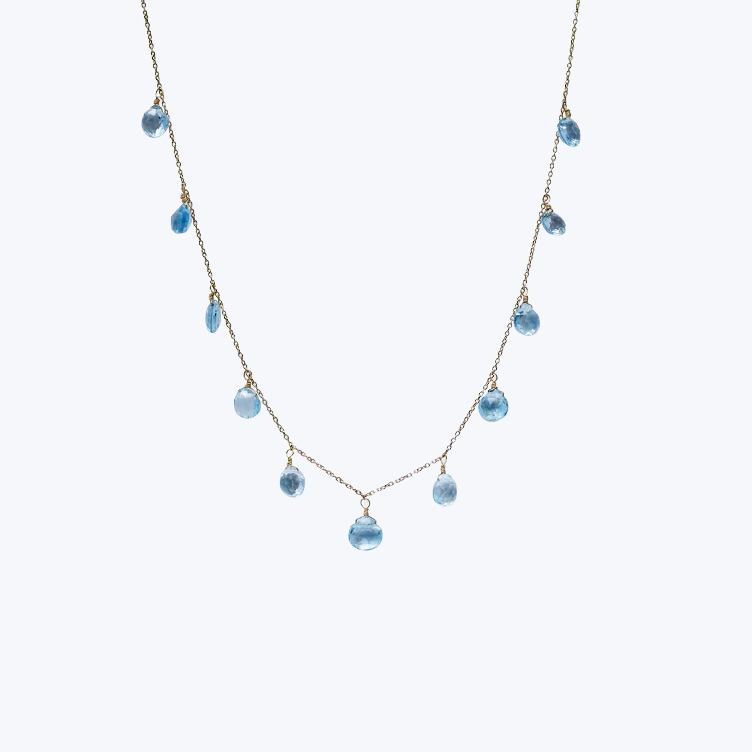 Droplet Briolette Necklace