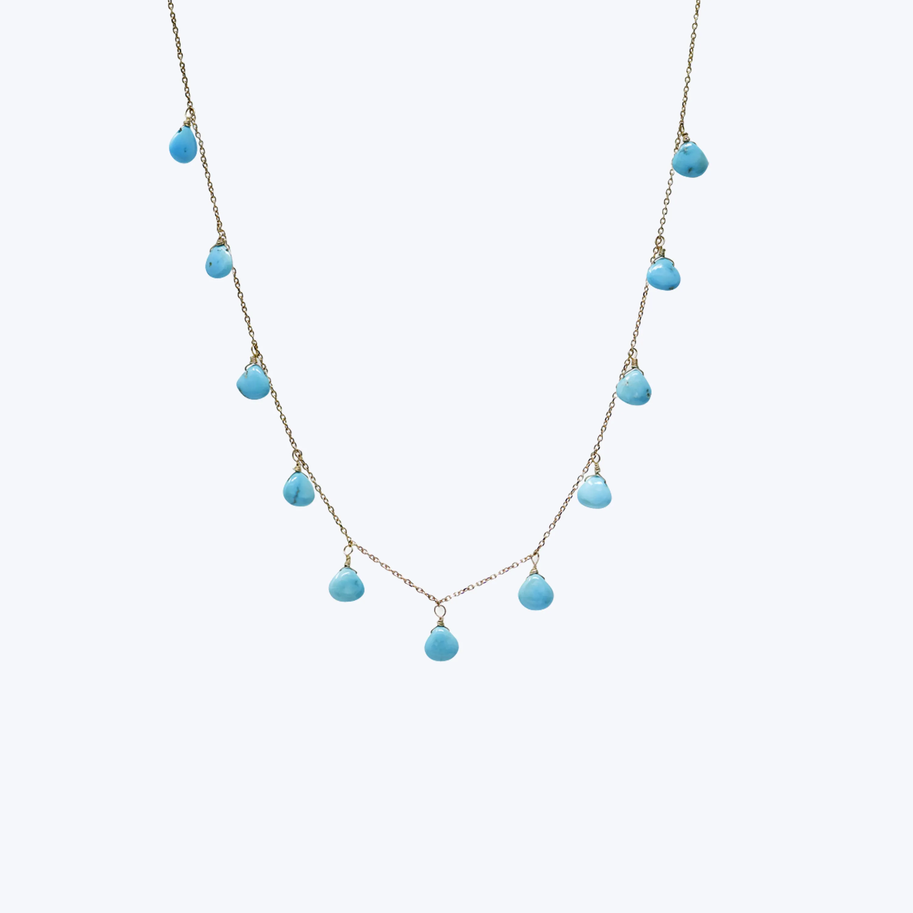 Droplet Briolette Necklace