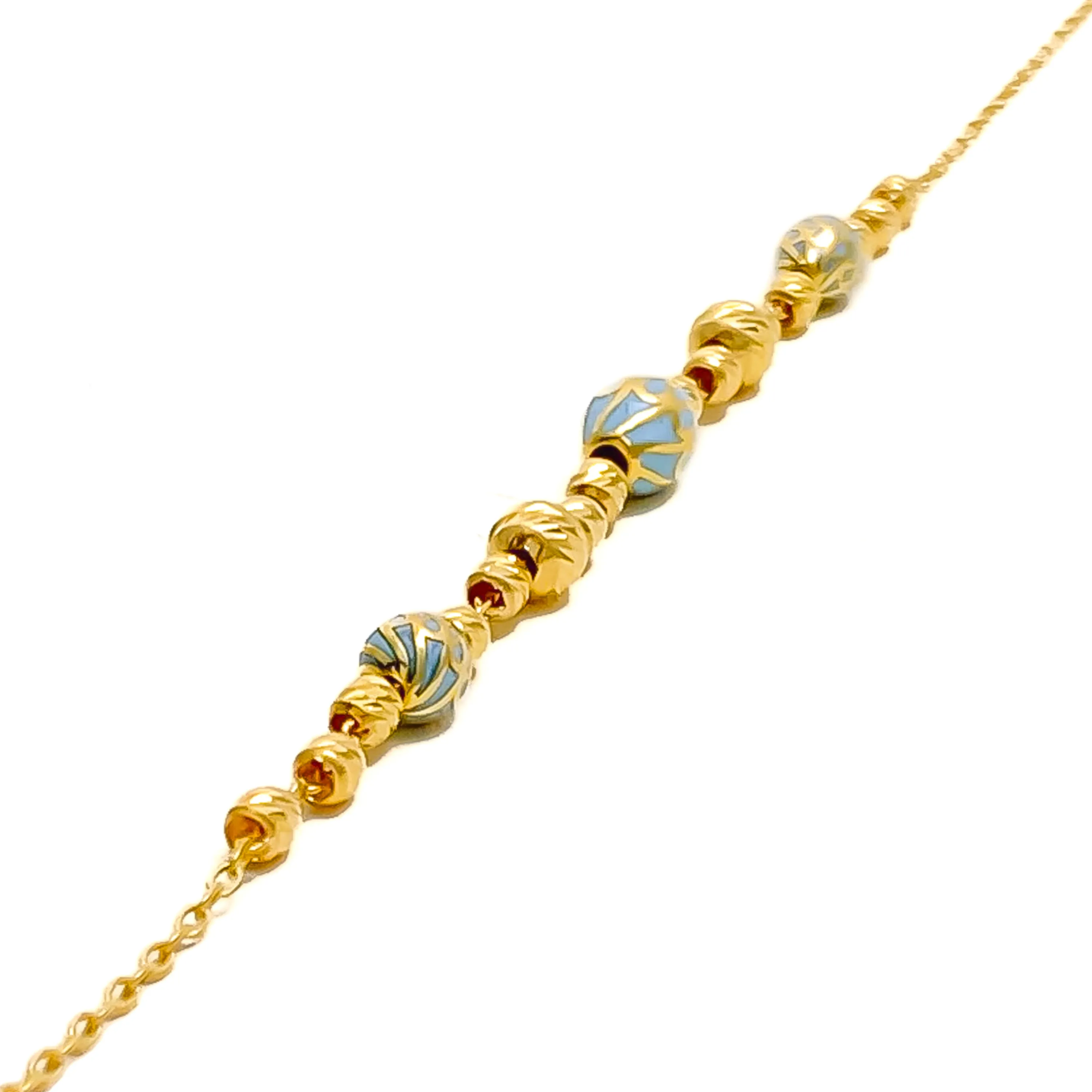 Dynamic Glowing 21k Gold Bracelet