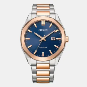 Eco-Drive Men Analog Stainless Steel Watch BM7606-84L