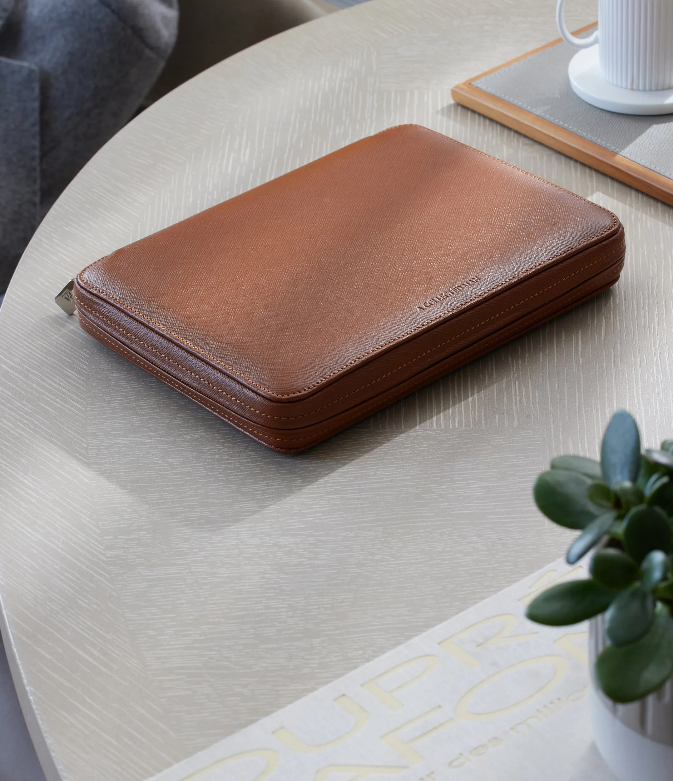 eight-watch folio, saffiano