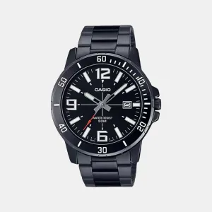 Enticer Men's Analog Stainless Steel Watch A1979 - MTP-VD01B-1BVUDF