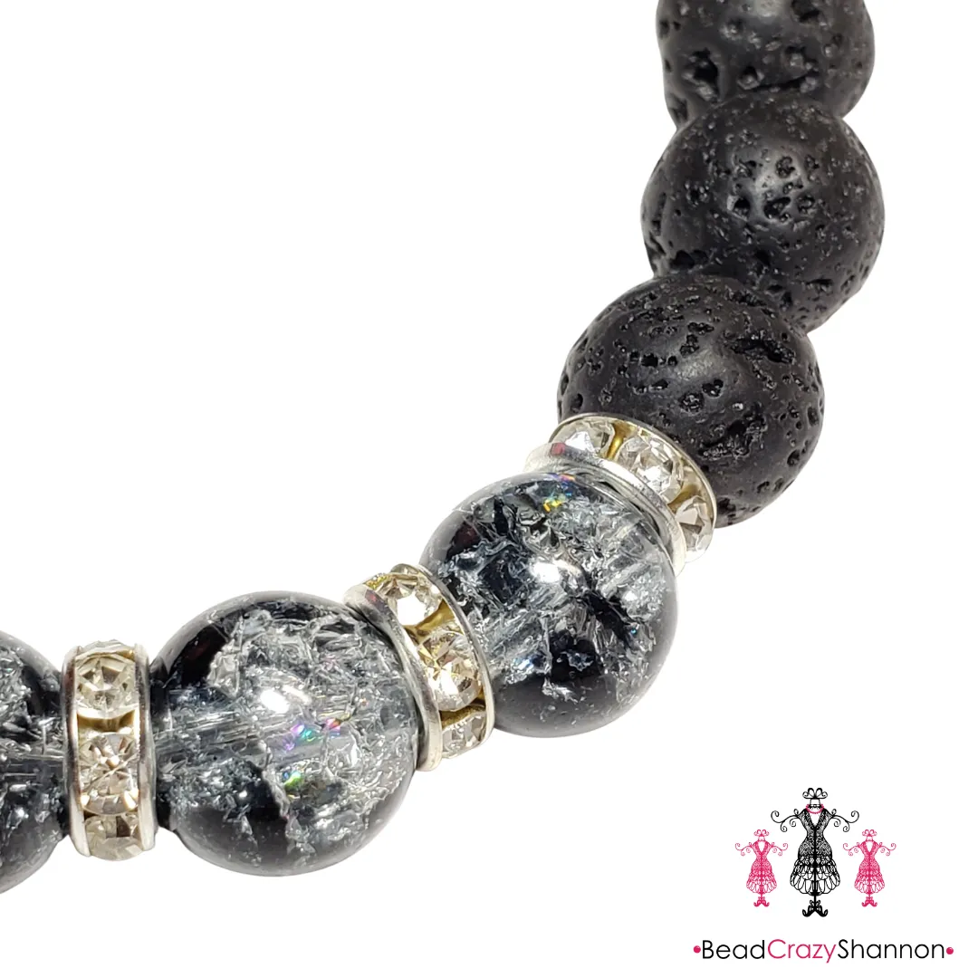 Essential Oil Diffuser Bracelet [Black]
