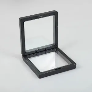 Floating Frame Display 3D 9x9cm - Black