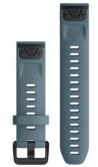 Garmin Strap QuickFit 20 Lakeside Blue Silicone