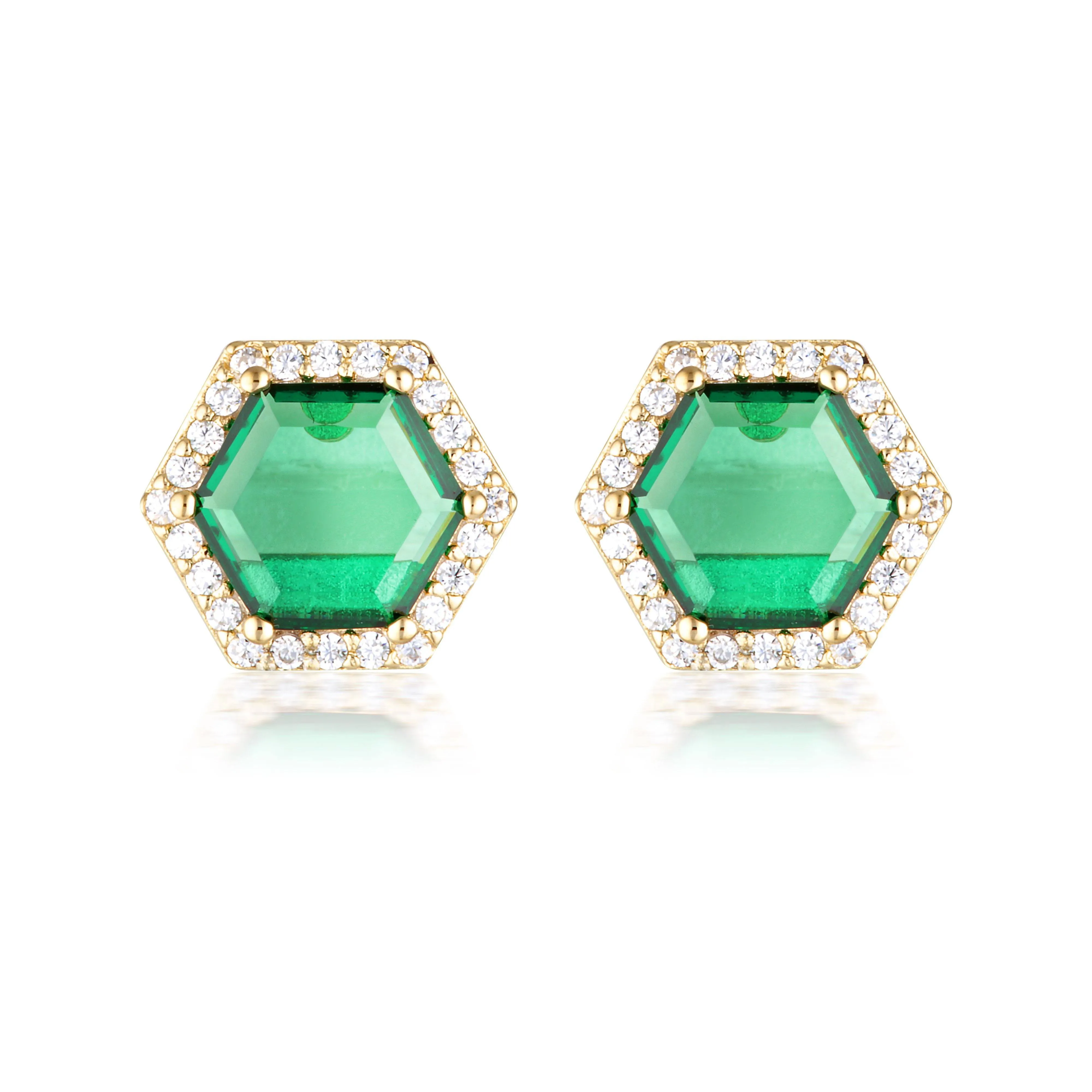GEORGINI COMMONWEALTH COLLECTION BIRMINGHAM EARRINGS GOLD