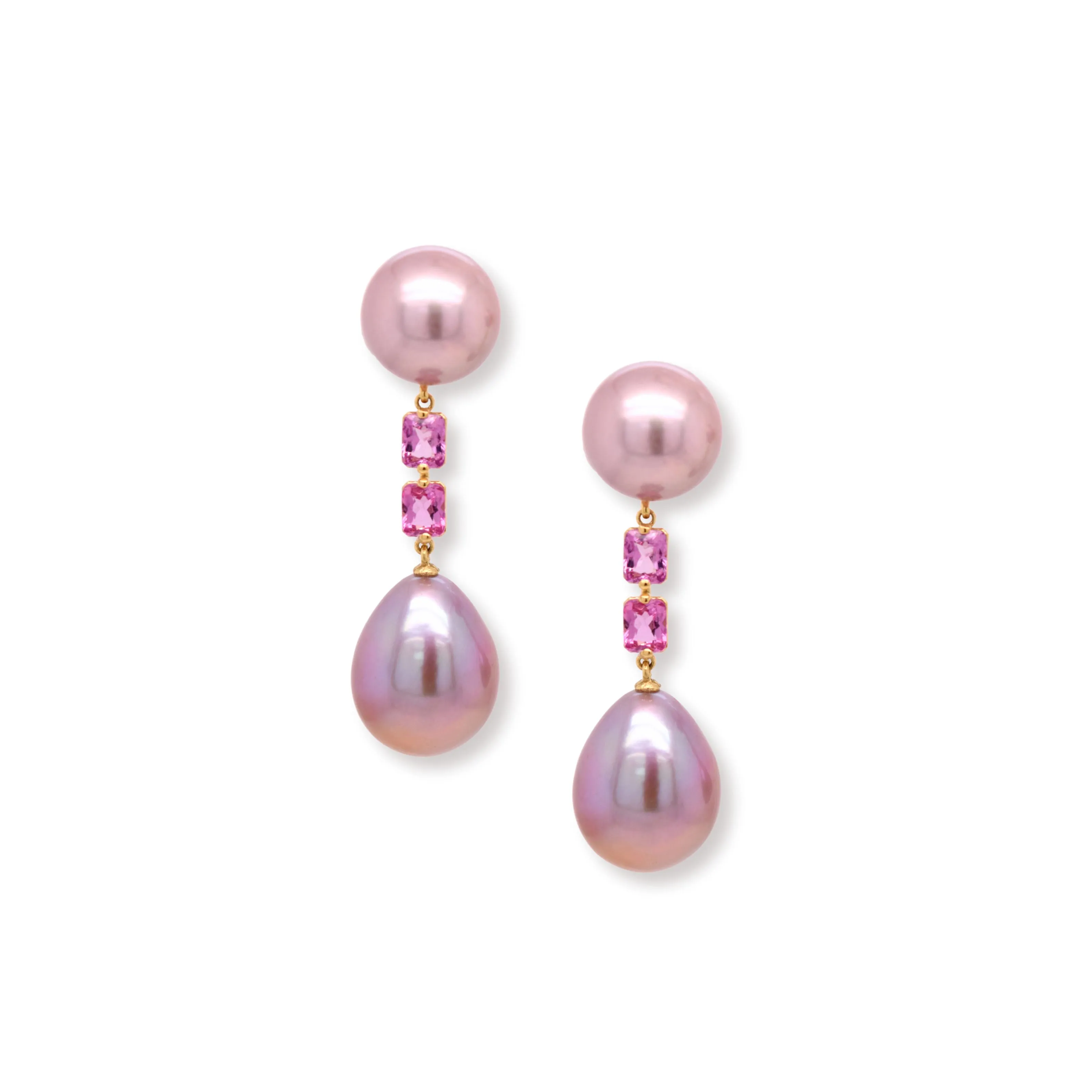 Gilded Lilac Kasumiga Earrings