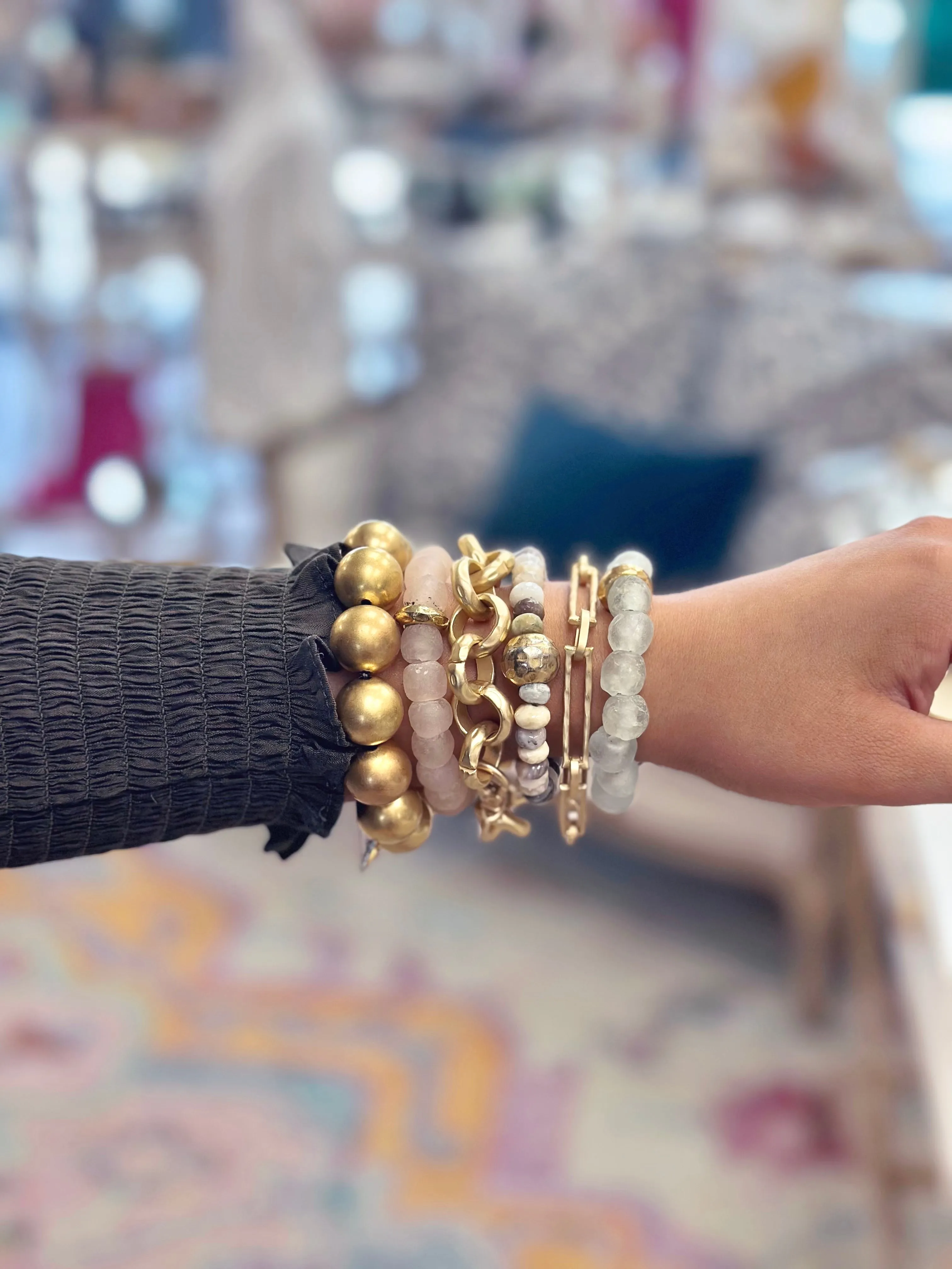 Glass Bracelet Mint