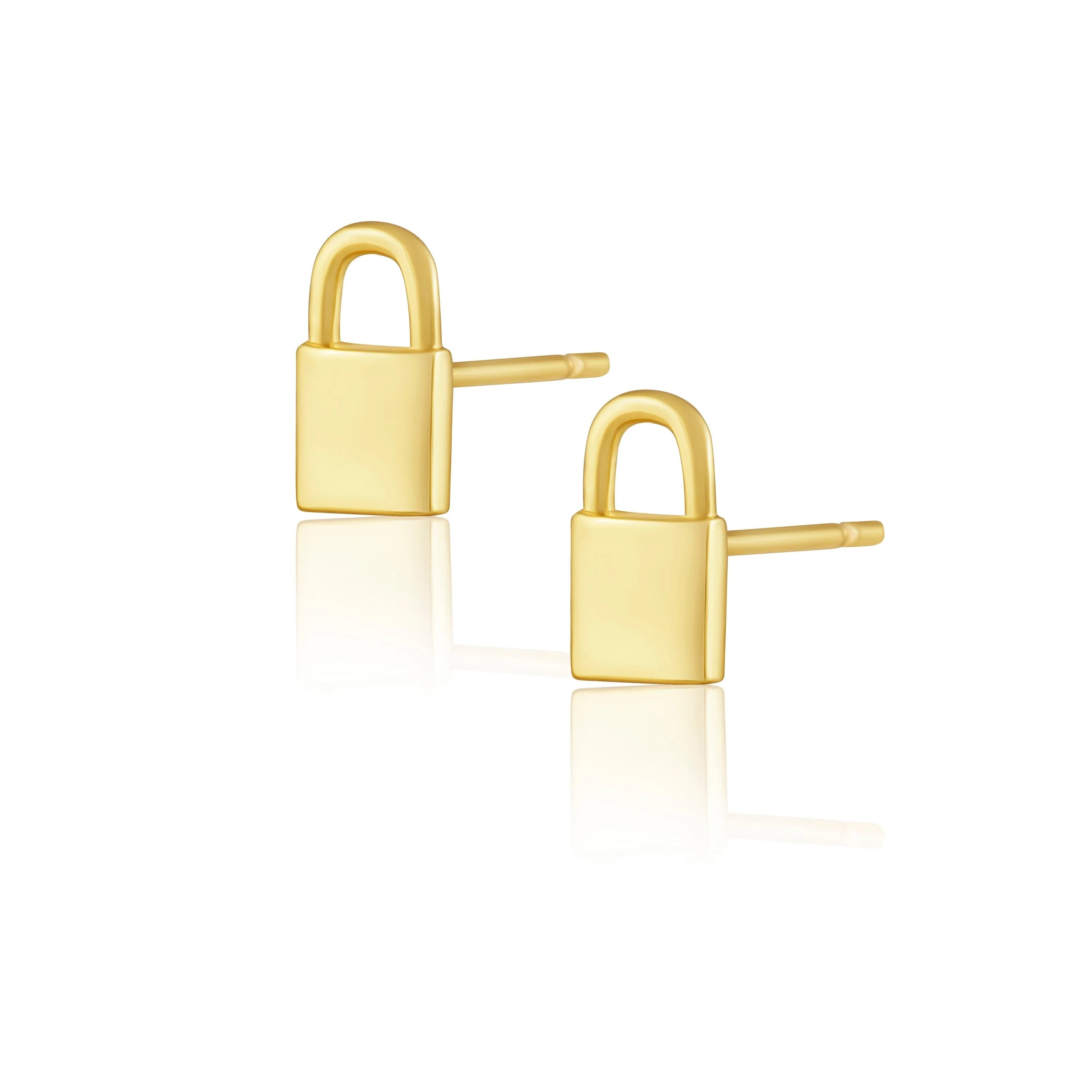 Gleaming Gold Mini Studs - Trendy and Luxurious