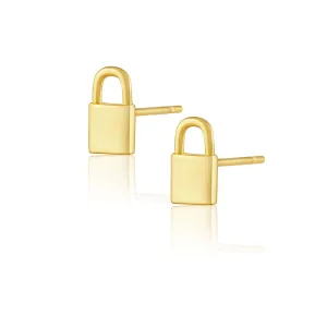 Gleaming Gold Mini Studs - Trendy and Luxurious