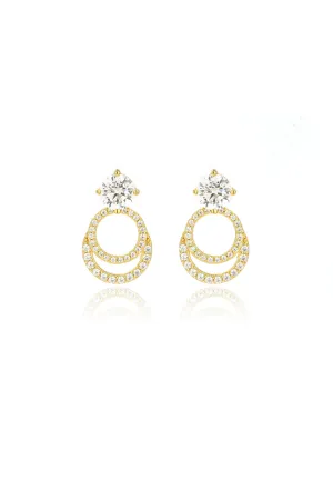 GODDESS LUNA EARRINGS GOLD