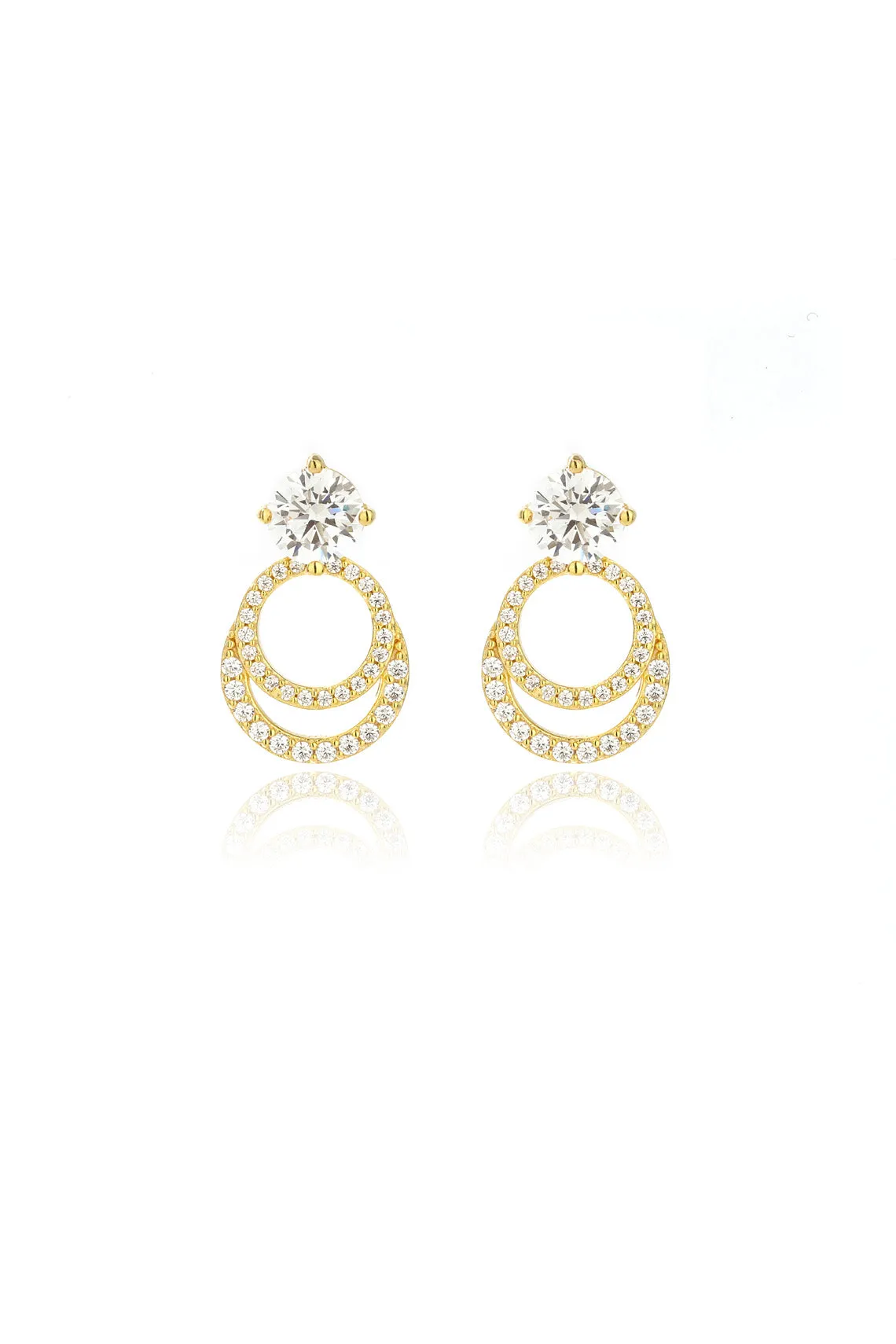 GODDESS LUNA EARRINGS GOLD
