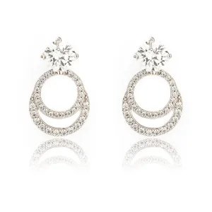 GODDESS LUNA EARRINGS SILVER