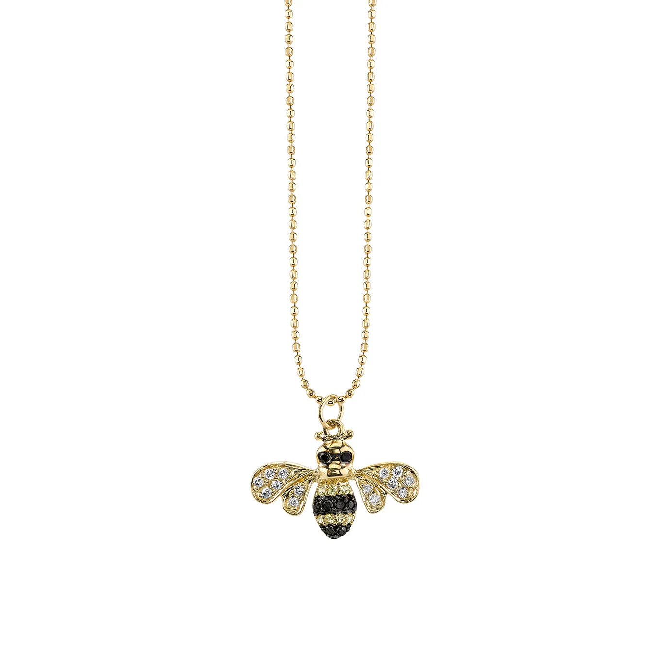Gold & Diamond Bee Charm