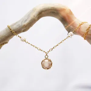 Golden Crown Puka Necklace Deluxe