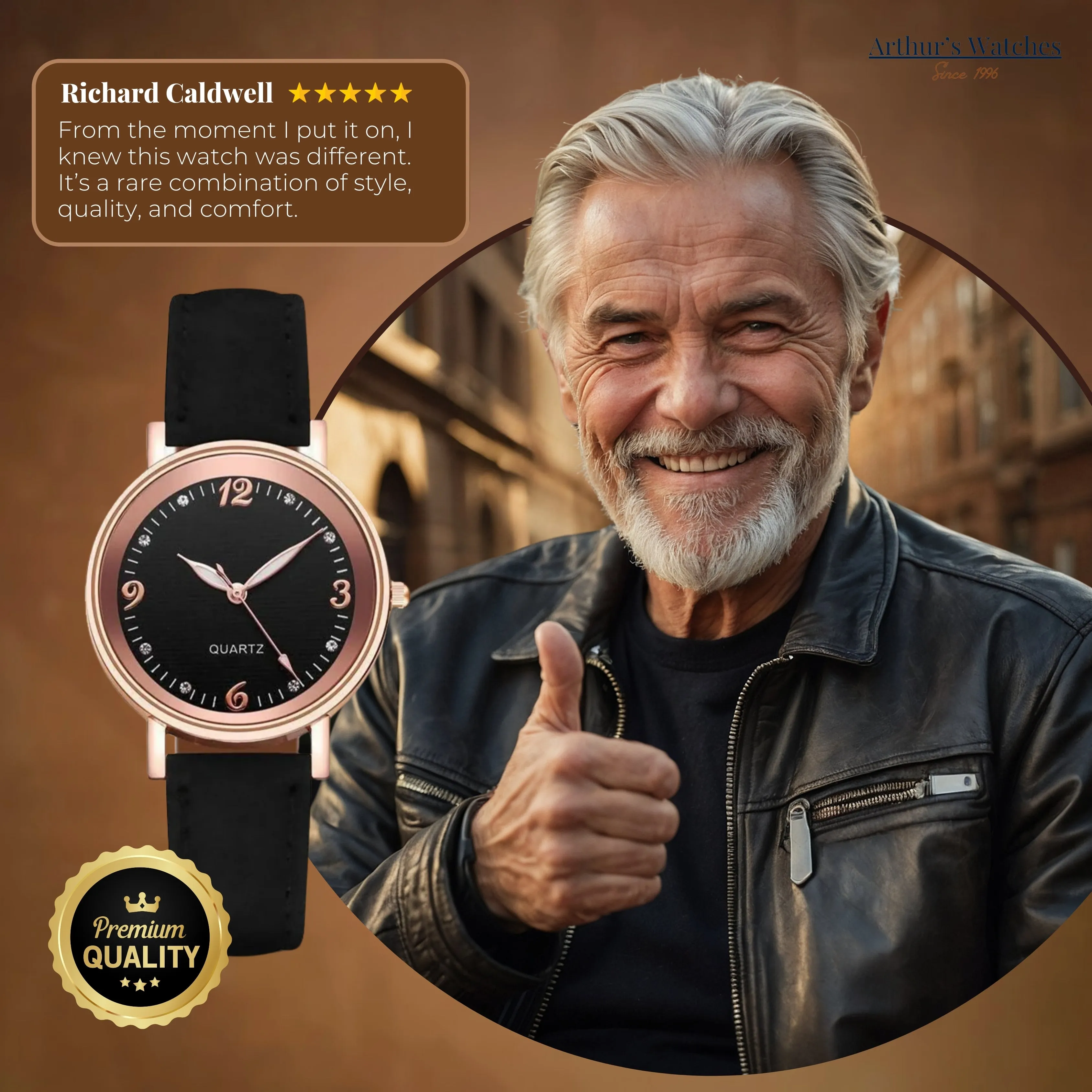 Grace | Stylish and versatile timepiece