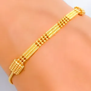 Graceful Jazzy 22K Gold Bracelet