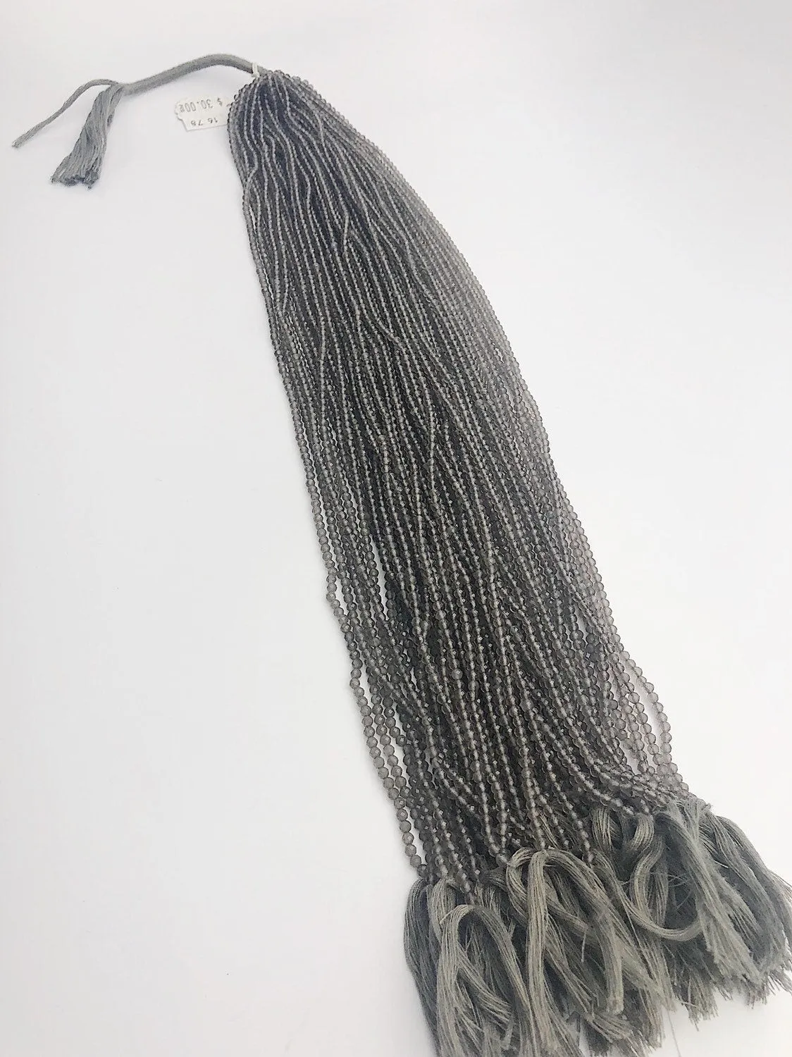 HALF OFF SALE - Gray Moonstone Gemstone Beads, Full Strand, Semi Precious Gemstone, 13"