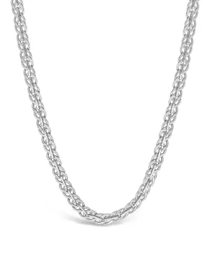 Hammered Interlocking Curb Chain
