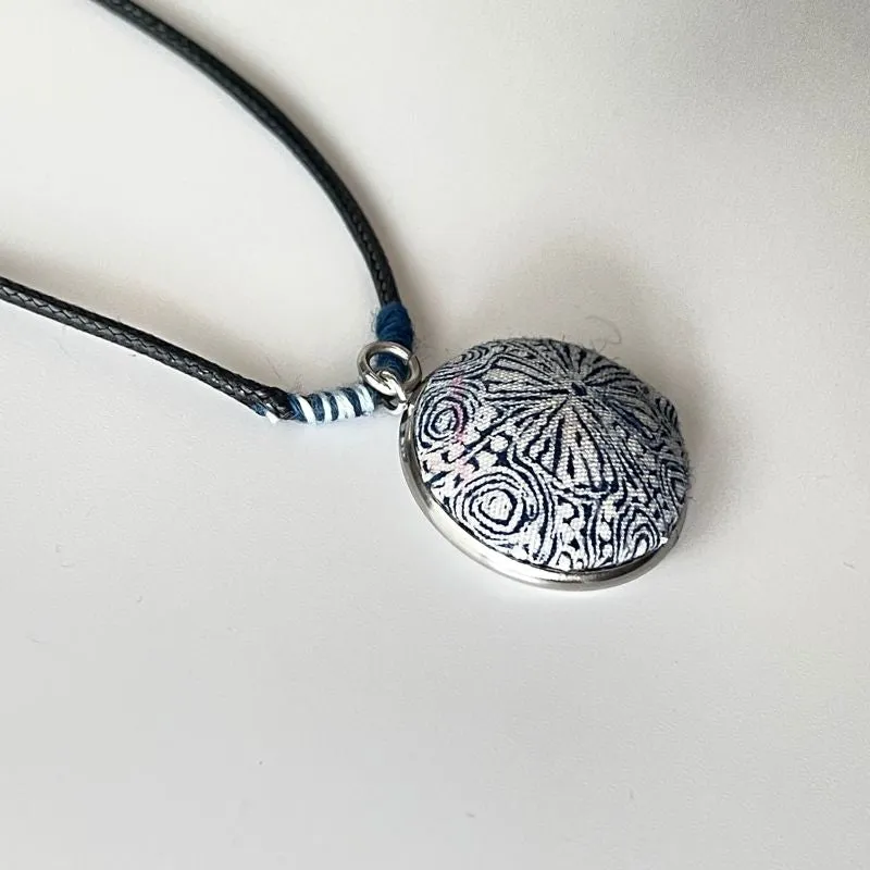 Handmade Miao Batik Necklace
