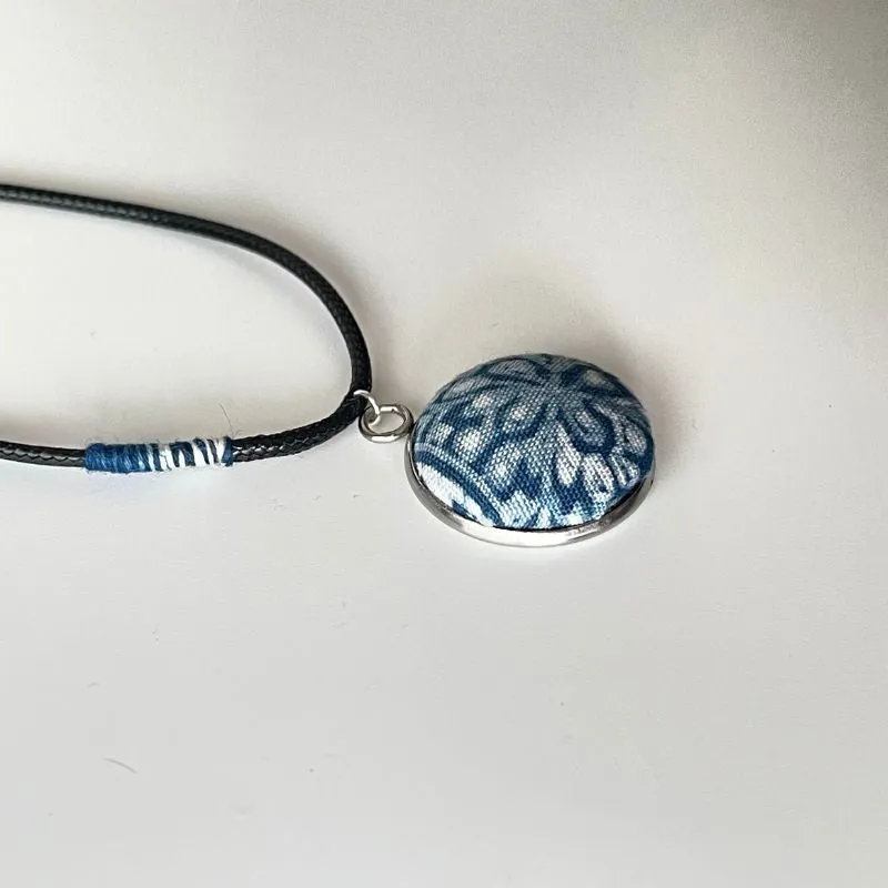 Handmade Miao Batik Necklace