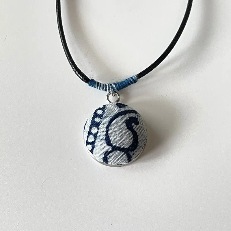 Handmade Miao Batik Necklace