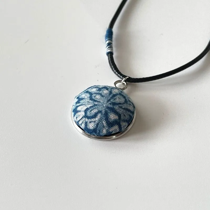 Handmade Miao Batik Necklace