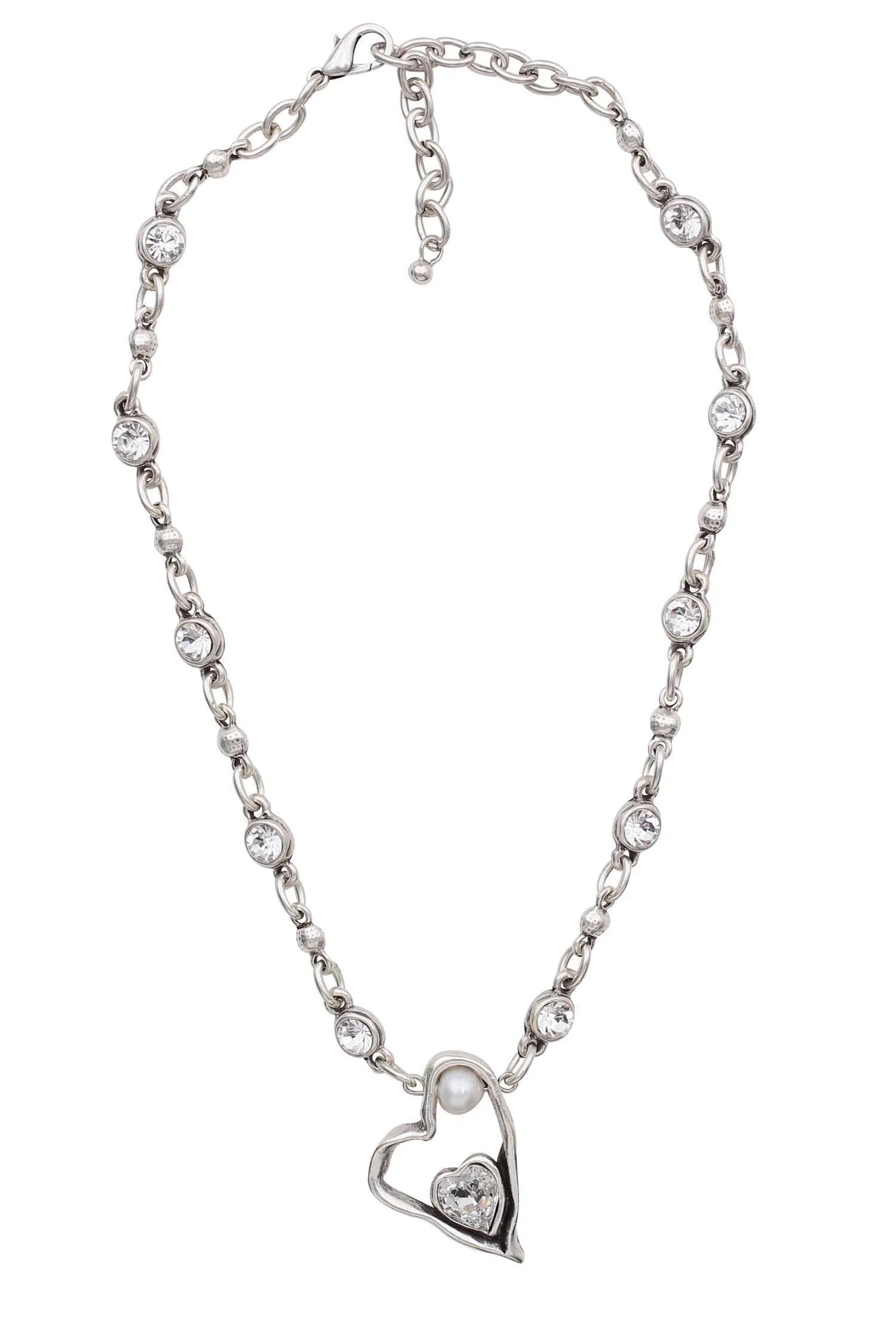 Handmade Pewter Necklace - 3851