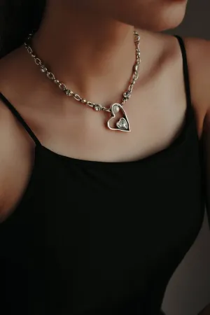 Handmade Pewter Necklace - 3851