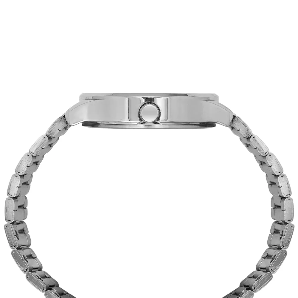Helix By Timex Blue Round Analog Stainless Steel Watch Men -TW043HG14