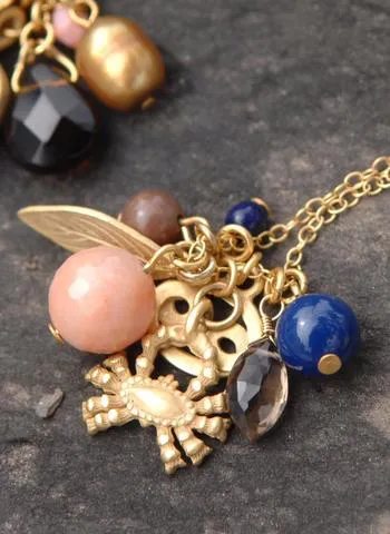 Horoscope Color Cluster Necklaces 12 signs